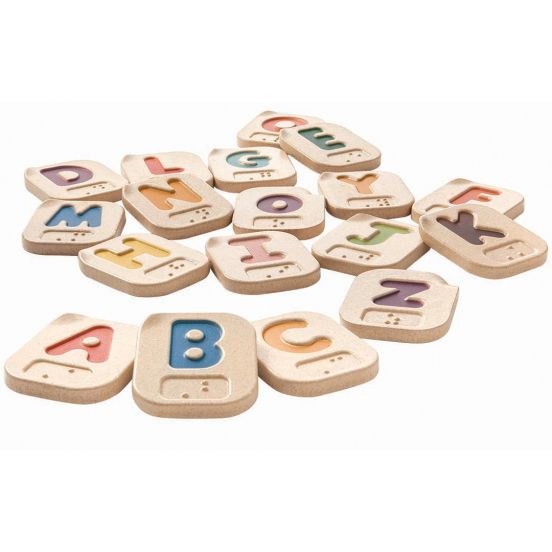 plan toys braille alfabet
