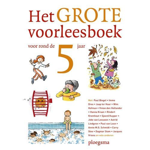 uitgeverij ploegsma het grote voorleesboek voor rond de 5 jaar