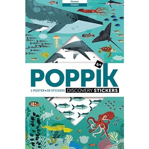 poppik sticker poster oceaan 