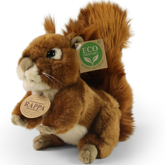rappa knuffeleekhoorn - 17 cm
