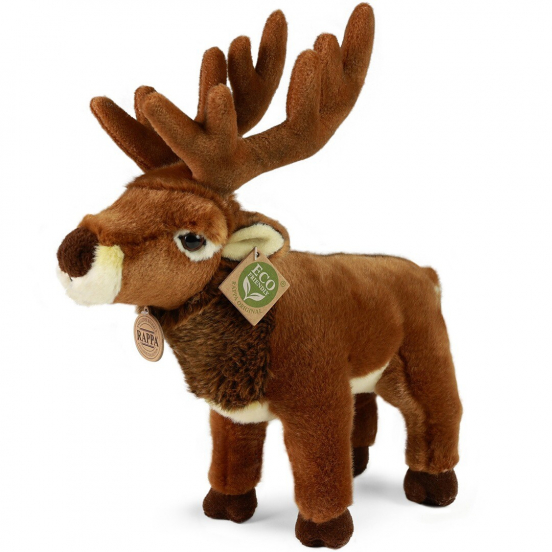 rappa knuffelhert staand - 34 cm