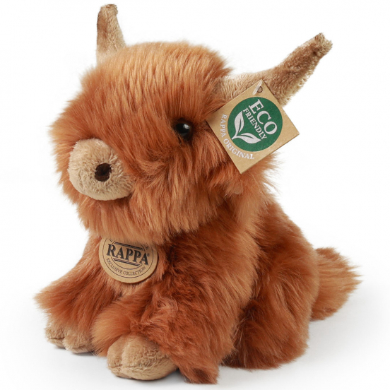 rappa knuffelkoe schotse hooglander - 20 cm