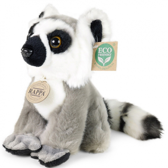 rappa knuffelmaki zittend - 18 cm