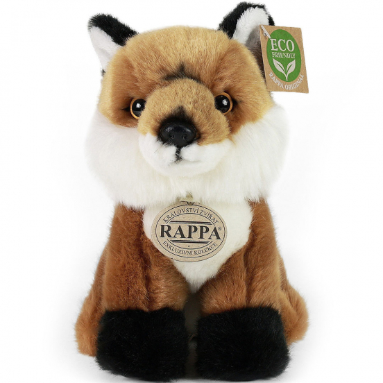 rappa knuffelvos zittend - 20 cm