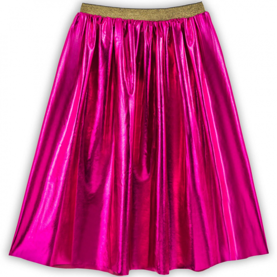 ratatam kinderrok metallic roze - lang