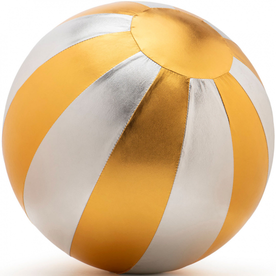 ratatam speelbal circus - zilver goud - 40 cm