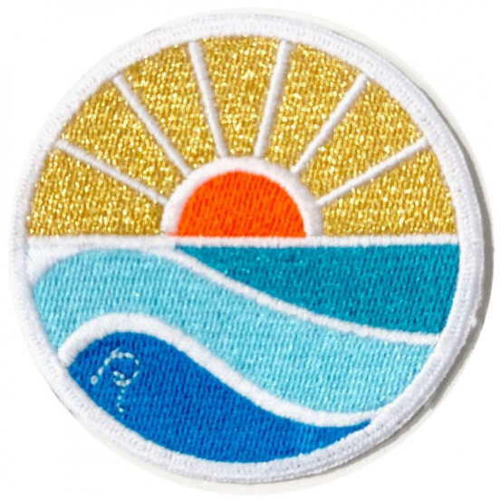 ratatam strijkpatch zonsopkomst