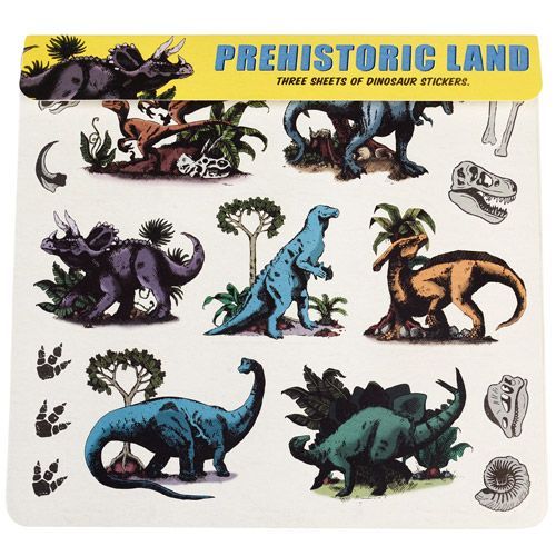 rex london stickers prehistoric land