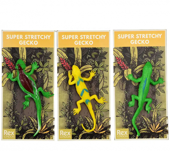 rex london stretchy gecko - assorti