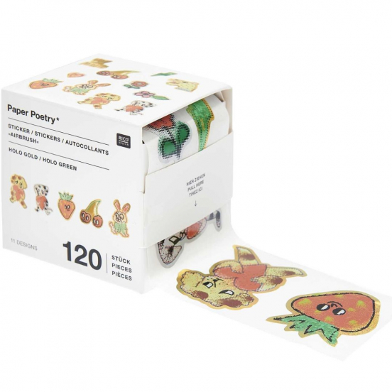 rol stickers - airbrush - 120st