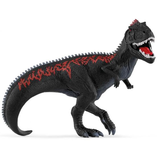 schleich dinosaurs giganotosaurus - zwart - 21 cm