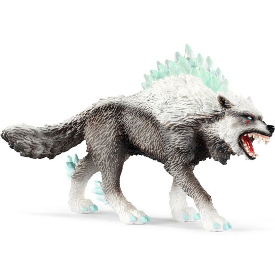 schleich eldrador creatures sneeuwwolf - 15 cm