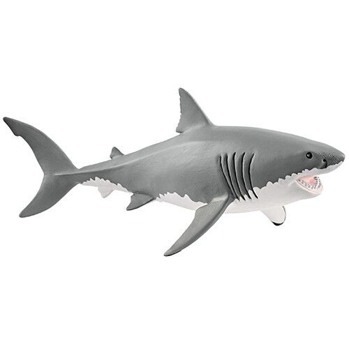 schleich wild life witte haai - 17,5 cm
