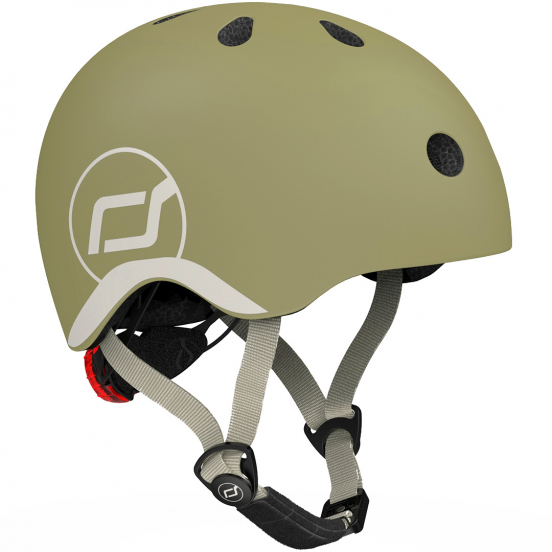 scoot and ride kinderhelm olive - xxs-s 