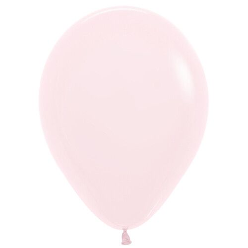 sempertex ballonnen pastel matte pink - 30 cm - 12st