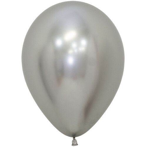 sempertex ballonnen reflex silver - 30 cm - 12st