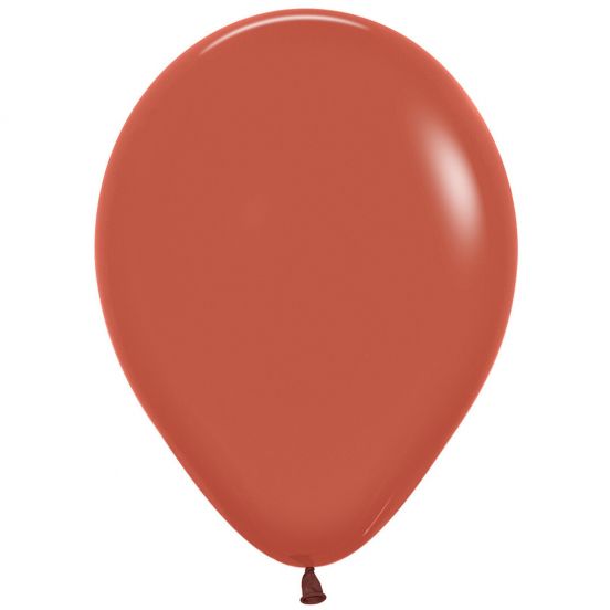 sempertex ballonnen terracotta - 12 cm - 50st