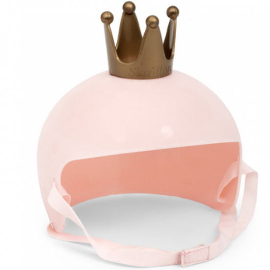 skrållan poppenfietshelm roze