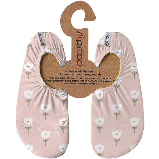 slipstop waterschoentjes - tulip pink - maat 21-23