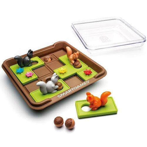 smart games puzzelspel squirrels go nuts!