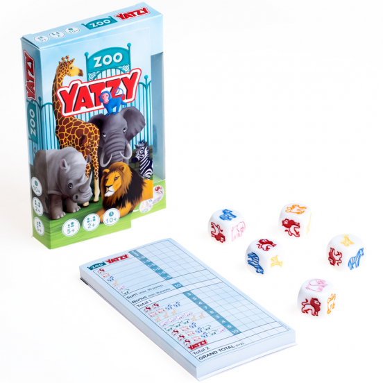 smart games dobbelspel yatzy - dierentuin