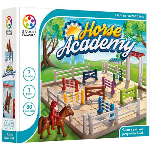 smart games puzzelspel horse academy 