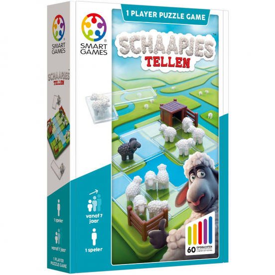 smart games puzzelspel schaapjes tellen