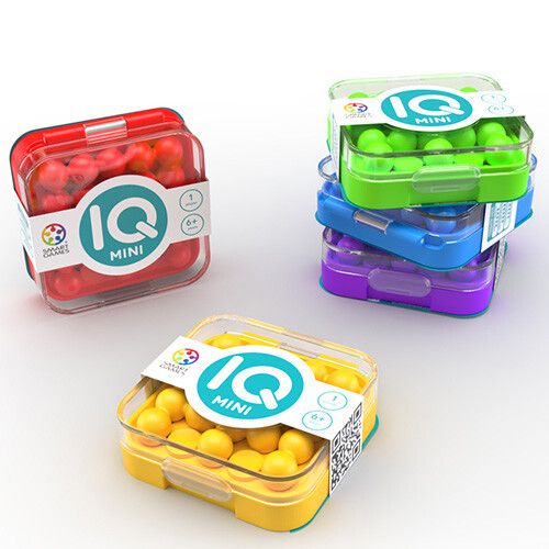 smart games puzzelspel iq mini - assorti