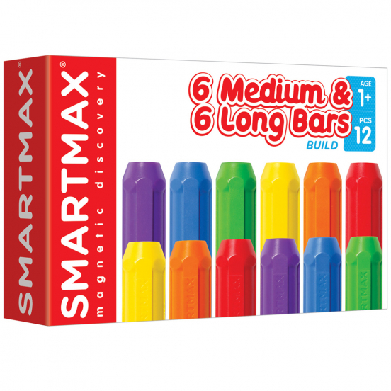smartmax xtension set 6 lange en 6 korte staven