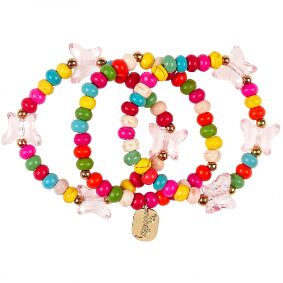 souza for kids armbanden deva - roze - 3st