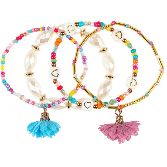 souza for kids armbanden gina - blauw - 4st