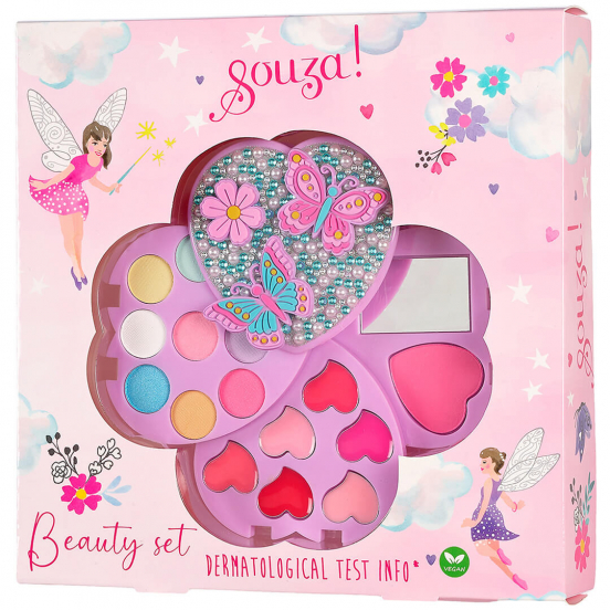 souza for kids make-up doosje hart - vlinders