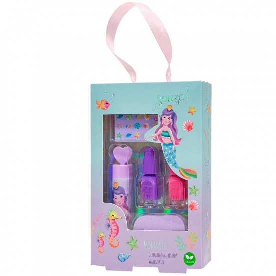 souza for kids make-up set lippen en nagels - zeemeermin