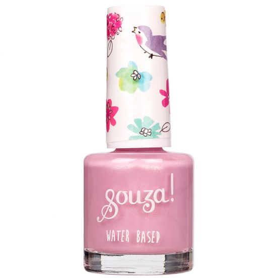 souza for kids nagellak op waterbasis - lila-roze parelmoer 