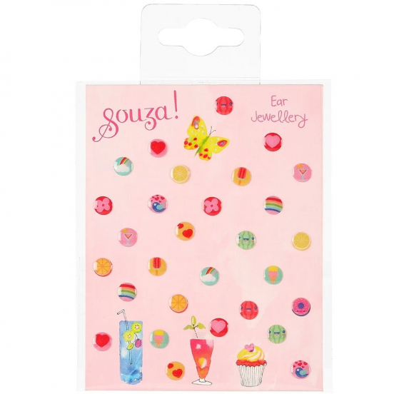 souza for kids plakoorbellen fruit - 29st