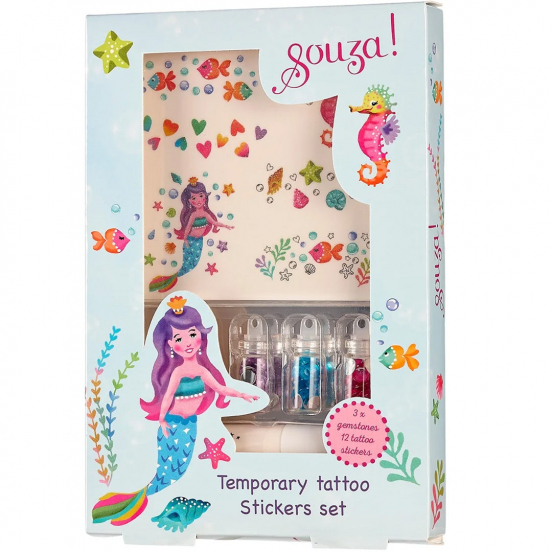 souza for kids glitter tattoos set - vlinder