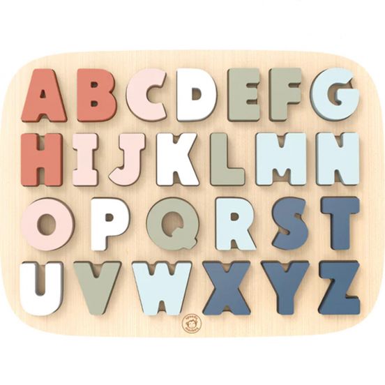 speedy monkey alfabet puzzel