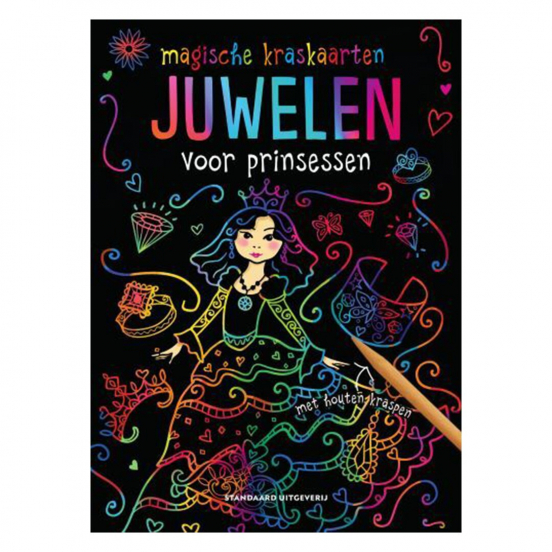 standaard uitgeverij kraskaarten juwelen voor prinsessen