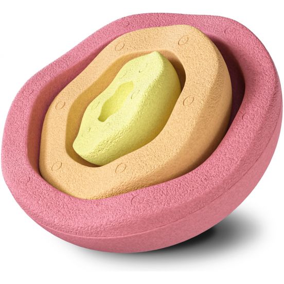 stapelstein inside warm pastel - 3st