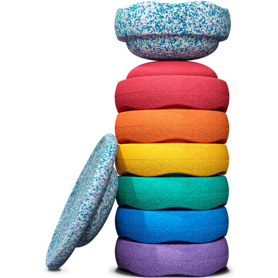 stapelstein winter special rainbow complete - classic - 8st