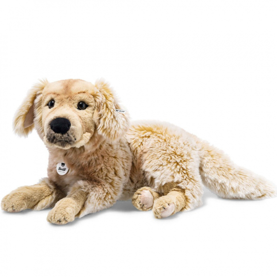 steiff knuffelhond andor - 45 cm