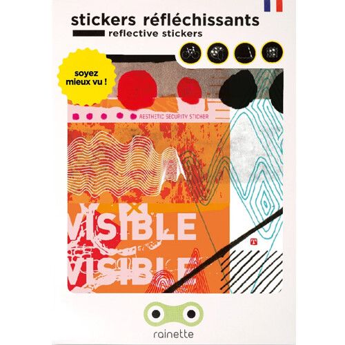 rainette reflecterende stickers - abstract 