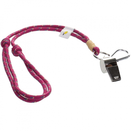 sticky lemon fluitje met keycord - gymnastic pink