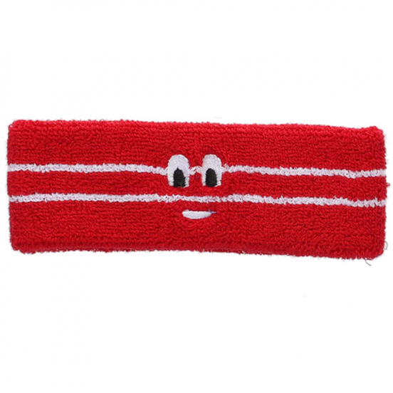 sticky lemon hoofdband - basketball red