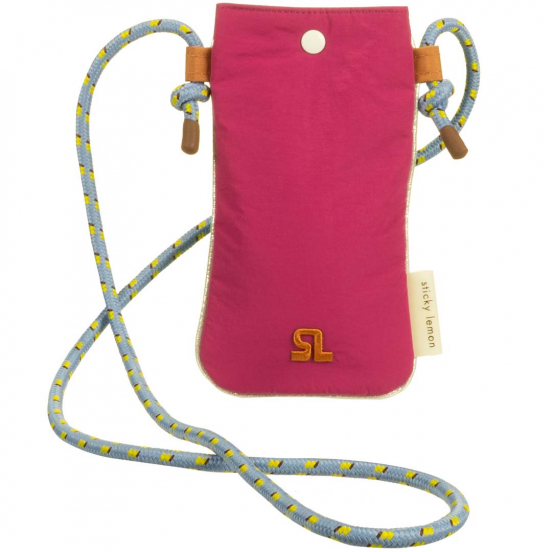 sticky lemon telefoonhoesje met koord - special edition - gymnastic pink