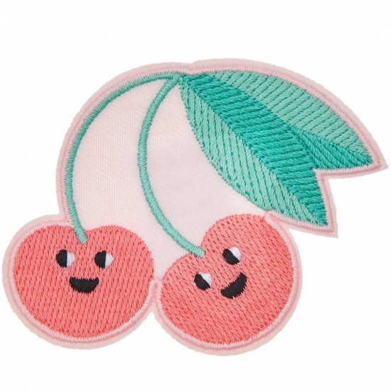 strijkpatch vrolijke kersen