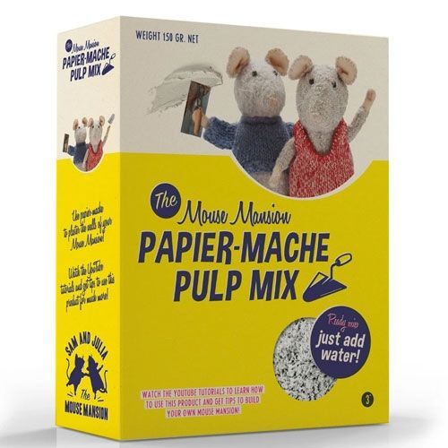 studio schaapman muizenhuis - papier maché pulp mix