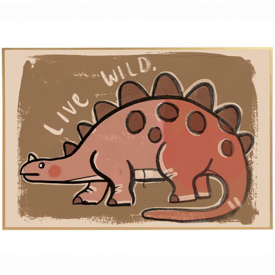 studio loco poster stegosaurus