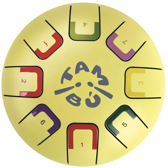 tambu tongtrommel - mellow yellow - Ø15 cm