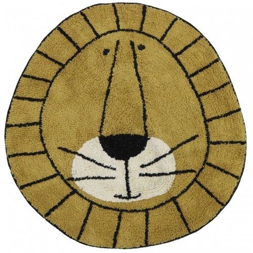 tapis petit vloerkleed leeuw 100x100 cm